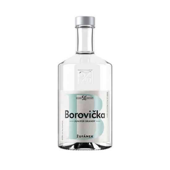 Obrázek Borovička 45% 0,5l Žufánek