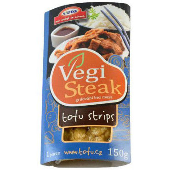 Obrázek Vegi Steak tofu strips 150g Veto