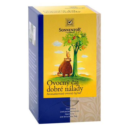 Obrázek Ovocný čaj dobré nálady BIO Porcovaný čaj 45g Sonnentor
