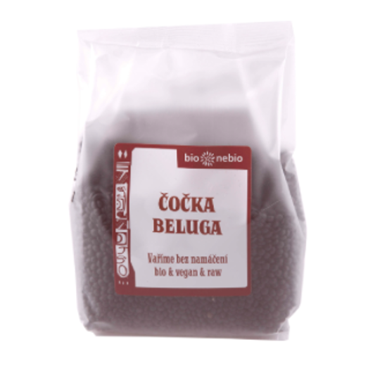 Obrázek BIO Černá čočka beluga BioNebio 250g