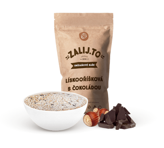 Obrázek Čoko-Lískooříškové 500g Zalijto