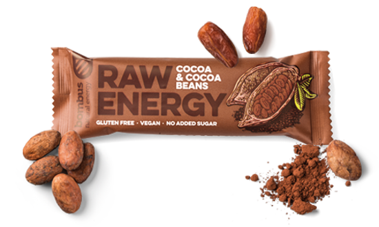 Obrázek Raw Energy kakao + boby 50g DM Hermes