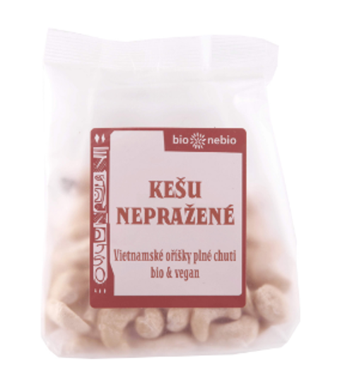 Obrázek BIO Kešu ořechy BioNebio 100g