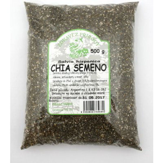 Obrázek Chia semínka 500g Zdraví z přírody