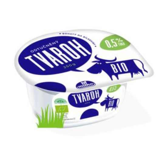 Obrázek Tvaroh odtučněný měkký 250g Milko