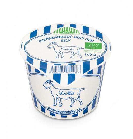 Obrázek Pomazánkový kozí sýr bily BIO 100g  Dora