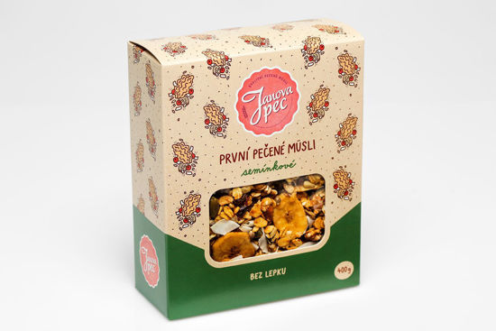 Obrázek Musli semínkové 400g Janova Pec