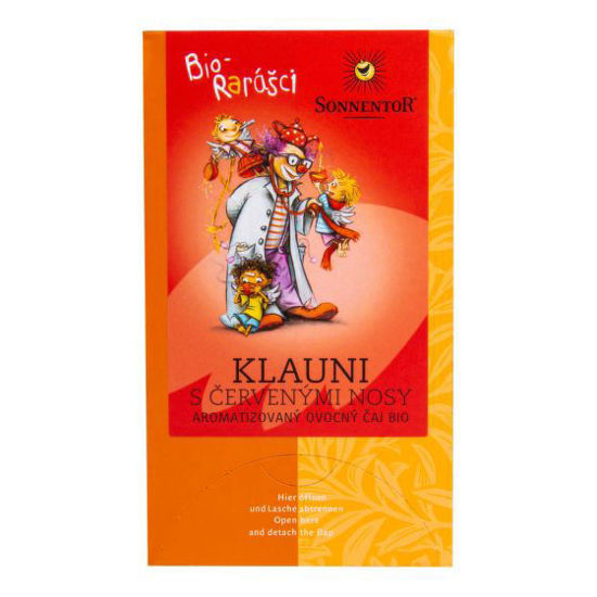 Obrázek Klauni s červenými nosy BIO porcovaný čaj 40g SONNENTOR
