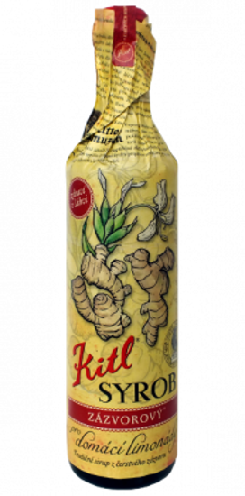 Obrázek Kitl Syrob zázvor 500ml BIO