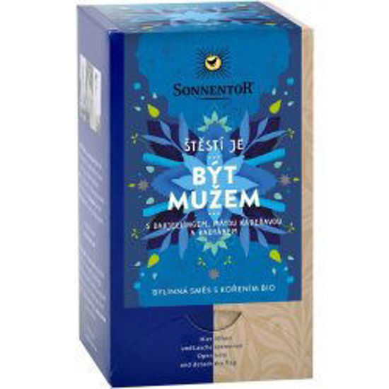 Obrázek Štěstí je být mužem 27g porcovaný Sonnentor