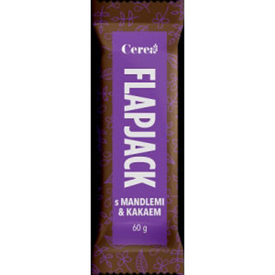 Obrázek Flapjack kakao, mandle 62g Cerea