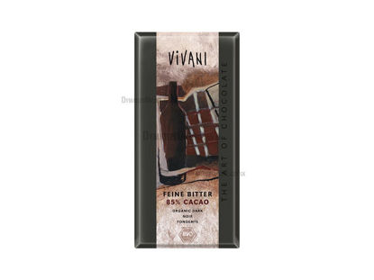 Obrázek Hořká čokoláda 85% BIO 100g Vivani