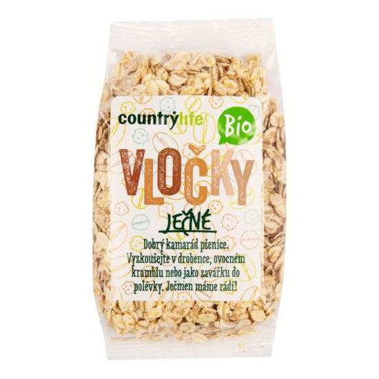 Obrázek Vločky ječné 250g BIO  Country Life
