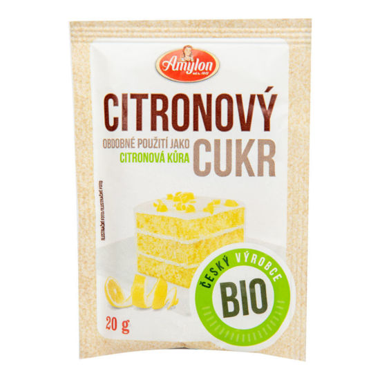 Obrázek Cukr citronový BIO 20g Amylon
