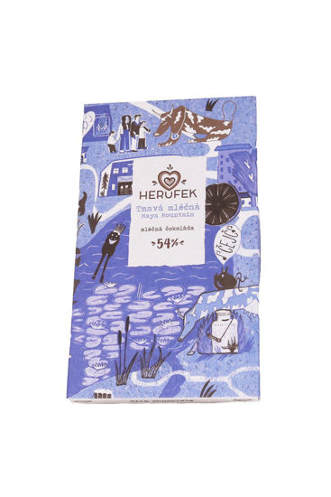 Obrázek Mléčná čokoláda 50g Herufek