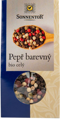 Obrázek Pepř barevný celý BIO 35g SONNENTOR