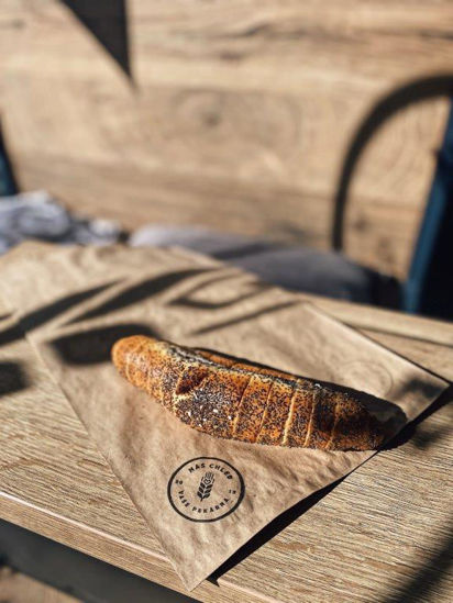 Obrázek Rohlík makový 65g Náš Chléb