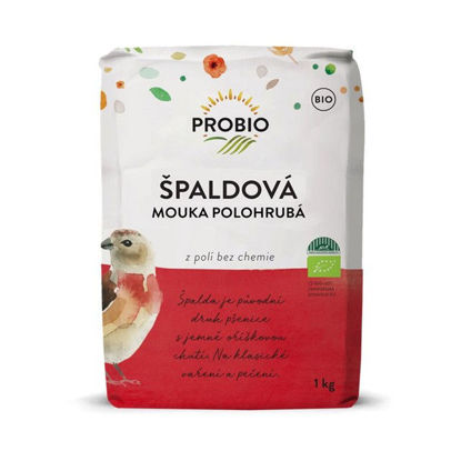 Obrázek Špaldová mouka polohrubá BIO 1kg Pro Bio
