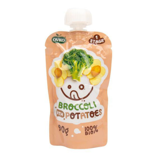Obrázek Bio kapsička brokolice s bramborami 90g Ovko
