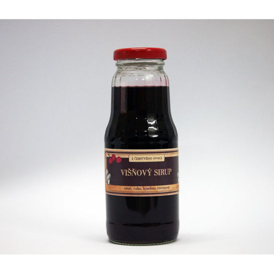 Obrázek Višňový sirup 700ml Banovský Mlýn