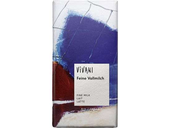 Obrázek Mléčná čokoláda BIO 100g Vivani