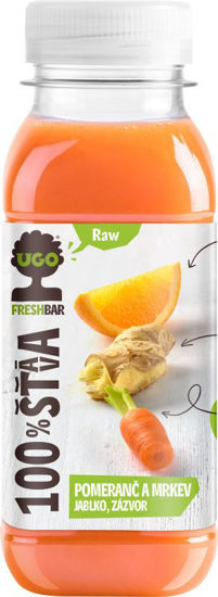 Obrázek Ugo Pomeranč, mrkev, jablko, zázvor 0,25