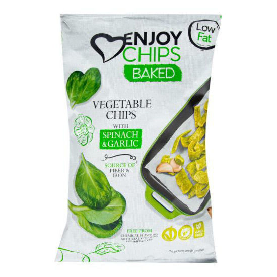 Obrázek Enjoy chips Pečený špenát 40g