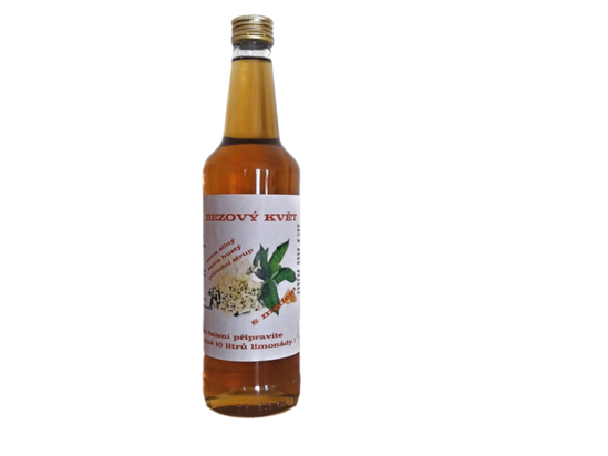 Obrázek Bylinný sirup Bezový květ 500ml Zdravý věk