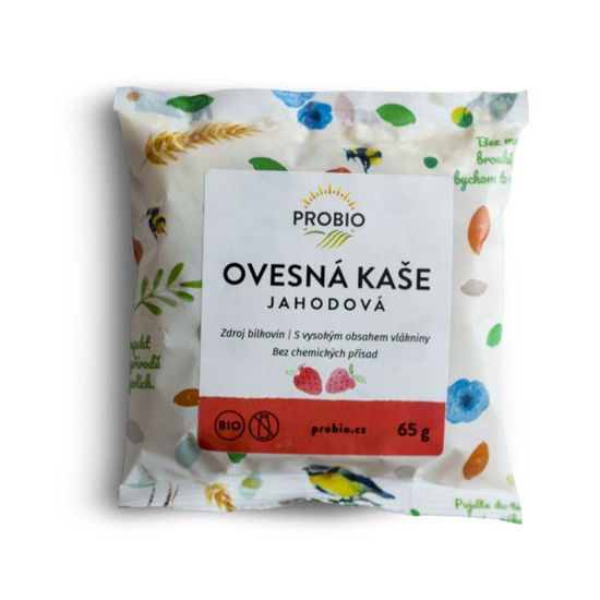 Obrázek Kaše ovesná jahodová 65g Bio Probio