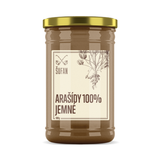 Obrázek Arašídové máslo Smooth 1000g Šufan