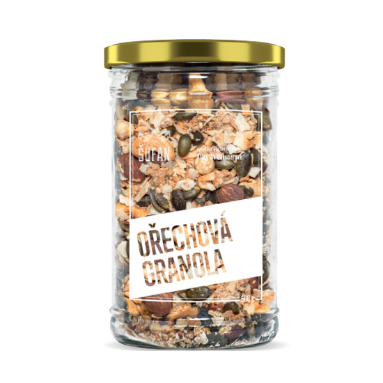 Obrázek Granola ořechová 500g Šufan