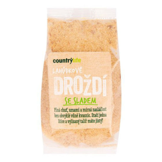 Obrázek Lahůdkové droždí se sladem 150g Country Life