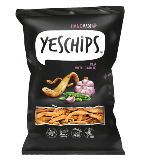 Obrázek Hrachové s česnekem Yes Chips 80g
