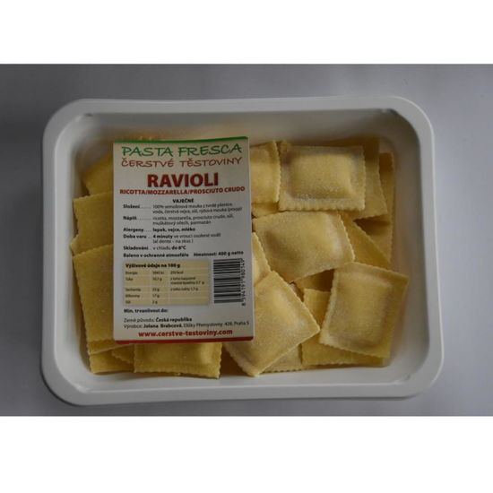 Obrázek Ravioli špenát 400g Pasta fresca