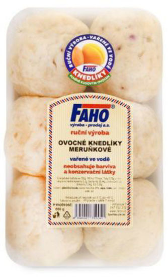 Obrázek Meruňkové knedlíky 550g Faho