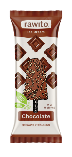 Obrázek Rawito Čokoláda 55g BIO zmrzlina