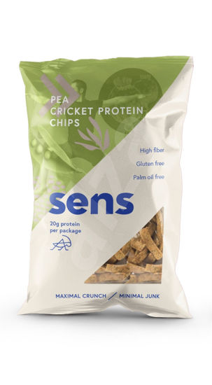 Obrázek Pea a poppy protein chips 80g Sens