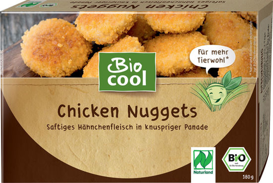 Obrázek Bio Kuřecí nugety 180g BioCool