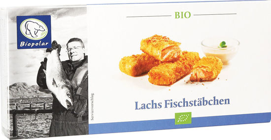 Obrázek Bio RybÍ prsty z lososa 180g Biopolar