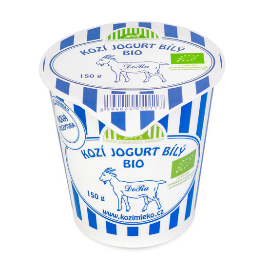 Obrázek Kozí jogurt bílý BIO 150g  Dora