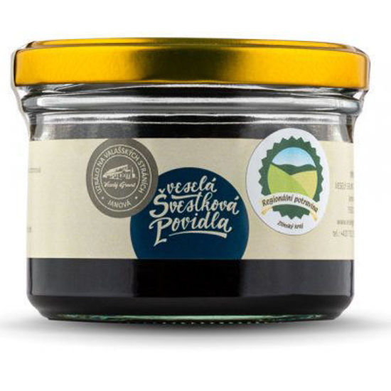 Obrázek Švestková povidla 190g Veselý Grunt