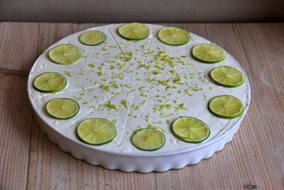 Obrázek Špaldový limetkový koláč s xylitolem Šťastná Koza