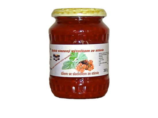 Obrázek Džem Červený rybíz se stévií 360g Zdravý Věk