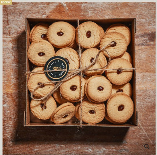 Obrázek Vánoční linecké koláčky 500g Náš chléb