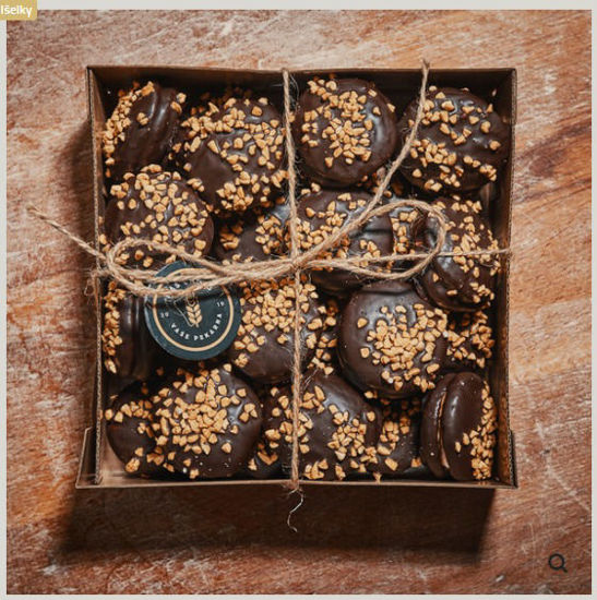 Obrázek Vánoční išelky s máslem 500g Náš chléb