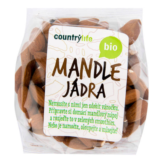 Obrázek Mandle jádra BIO 100g Country life