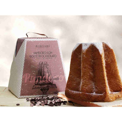 Obrázek Pandoro s kousky čokolády 1kg Borsari