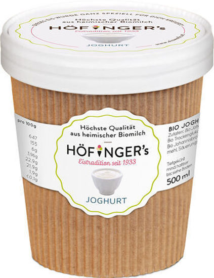 Obrázek Bio jogurtová zmrzlina 500ml Vegan