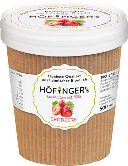 Obrázek Bio sorbet jahodový 500ml Vegan