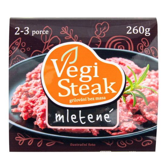 Obrázek Vegi steak mletené 260g VETO ECO